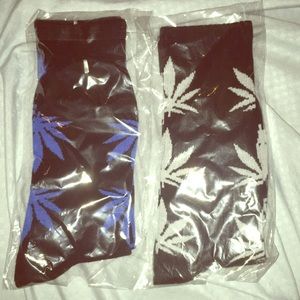 BRAND NEW HUF PLANTLIFE SOCKS